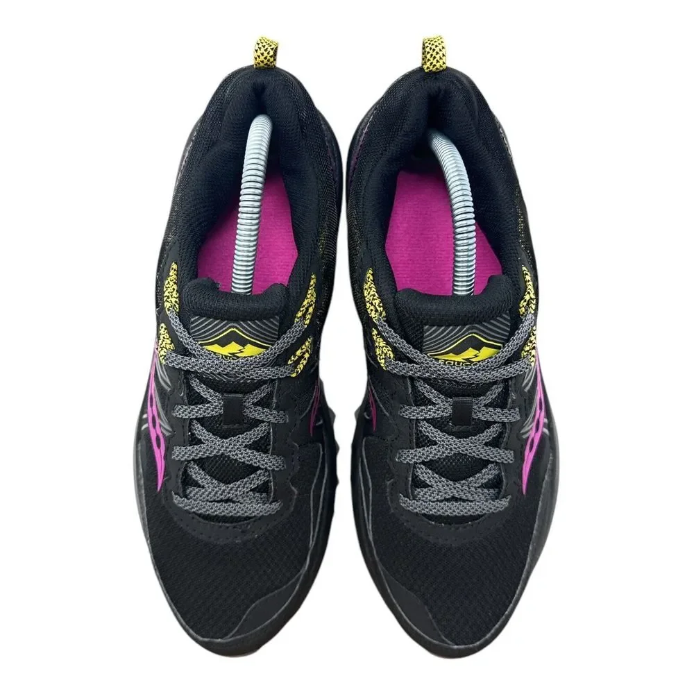 Saucony Black and Pink Athletic Shoes